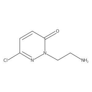 2-(2-Aminoethyl)-6-chloro-3(2H)-pyridazinone Structure