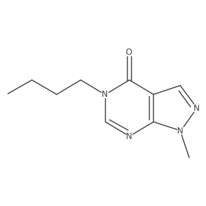 5-butyl-1-methyl-1H,4H,5H-pyrazolo[3,4-d]pyrimidin-4-one Structure