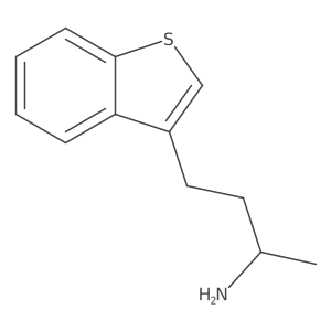 (2S)-4-(1-benzothiophen-3-yl)butan-2-amine Structure
