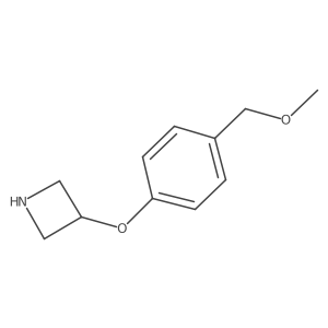 3-[4-(Methoxymethyl)phenoxy]azetidine结构式