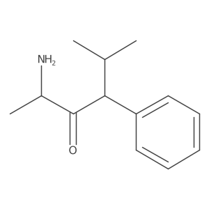 2-Amino-5-methyl-4-phenylhexan-3-one Structure