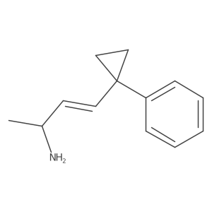 4-(1-Phenylcyclopropyl)but-3-en-2-amine Structure