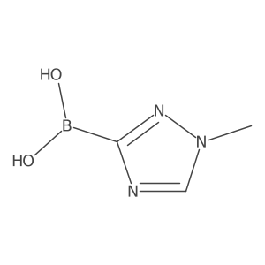 (1-methyl-1H-1,2,4-triazol-3-yl)boronic acid Structure