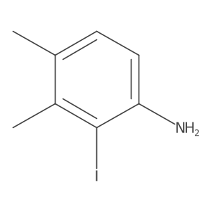 2-Iodo-3,4-dimethylbenzenamine结构式