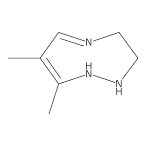 (1Z,6Z)-7,8-dimethyl-2,3,4,5-tetrahydro-1,2,5-triazocine结构式