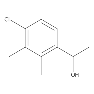 1-(4-Chloro-2,3-dimethylphenyl)ethanol Structure