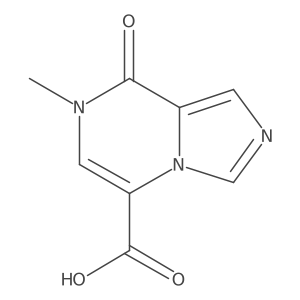 7-methyl-8-oxo-7H,8H-imidazo[1,5-a]pyrazine-5-carboxylic acid结构式