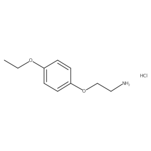 2-(4-Ethoxyphenoxy)ethan-1-amine hydrochloride Structure