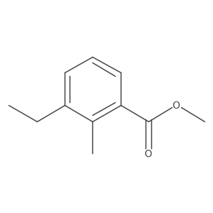 Methyl 3-ethyl-2-methylbenzoate Structure
