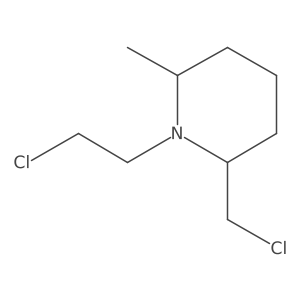1-(2-Chloroethyl)-2-(chloromethyl)-6-methylpiperidine结构式