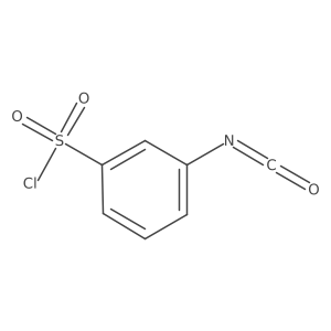 3-Isocyanatobenzenesulfonyl chloride结构式