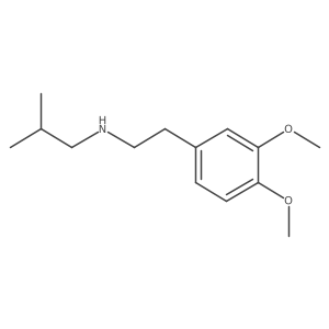 [2-(3,4-Dimethoxyphenyl)ethyl](2-methylpropyl)amine Structure