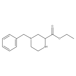 Ethyl 4-Benzylpiperazine-2-carboxylate Structure