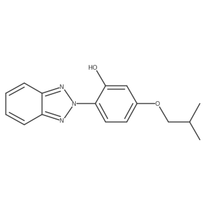 2-(2-Hydroxy-4-isobutoxyphenyl)-2h-benzotriazole Structure