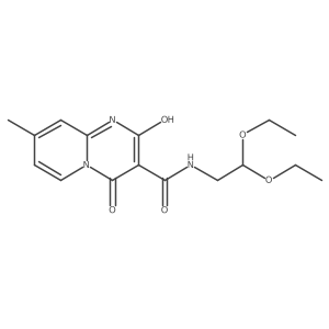 N-(2,2-diethoxyethyl)-2-hydroxy-8-methyl-4-oxo-4H-pyrido[1,2-a]pyrimidine-3-carboxamide Structure