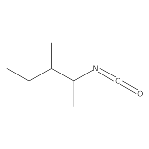 2-Isocyanato-3-methylpentane结构式