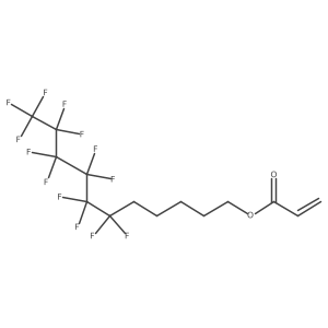1H,1H,2H,2H,3H,3H,4H,4H,5H,5H-Perfluoroundecyl acrylate Structure