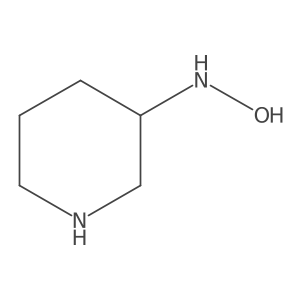 N-(piperidin-3-yl)hydroxylamine Structure
