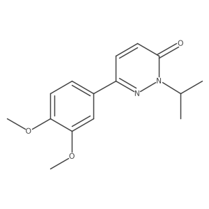 6-(3,4-dimethoxyphenyl)-2-isopropylpyridazin-3(2H)-one Structure