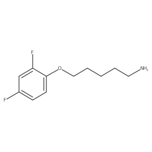 1-[(5-Aminopentyl)oxy]-2,4-difluorobenzene Structure