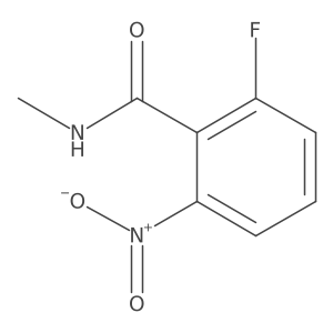 2-fluoro-N-methyl-6-nitrobenzamide Structure
