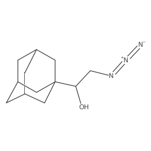1-(Adamantan-1-yl)-2-azidoethan-1-ol Structure