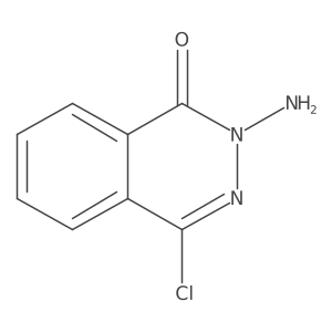 2-amino-4-chlorophthalazin-1(2H)-one结构式