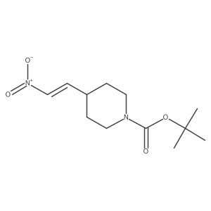 Tert-butyl 4-(2-nitroethenyl)piperidine-1-carboxylate Structure