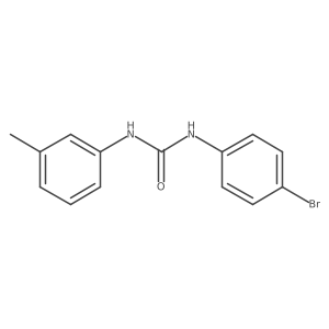 4-[3-(4-Bromophenyl)ureido]-2-methylbenzene结构式