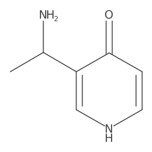 3-(1-Aminoethyl)pyridin-4-ol Structure