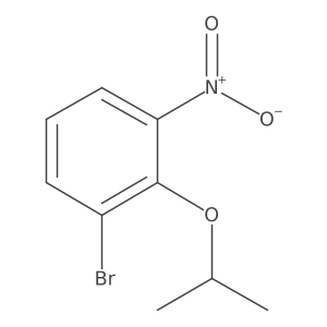 1-Bromo-2-isopropoxy-3-nitrobenzene Structure
