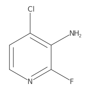 4-Chloro-2-fluoropyridin-3-amine Structure