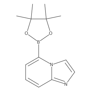5-(4,4,5,5-Tetramethyl-1,3,2-dioxaborolan-2-yl)imidazo[1,2-a]pyridine Structure