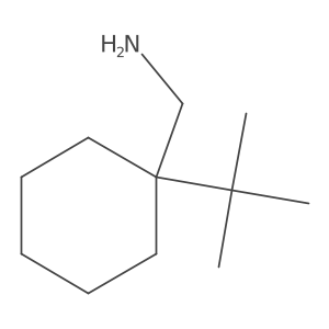 (1-Tert-butylcyclohexyl)methanamine结构式