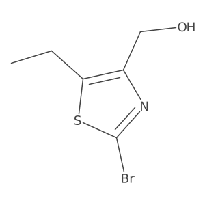 (2-Bromo-5-ethylthiazol-4-yl)methanol Structure