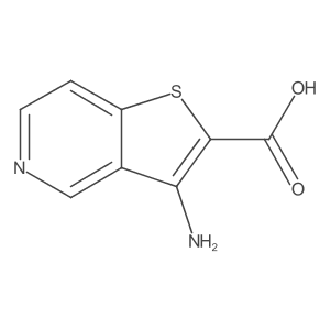 3-Aminothieno[3,2-c]pyridine-2-carboxylic acid Structure