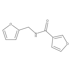 N-[(furan-2-yl)methyl]furan-3-carboxamide结构式