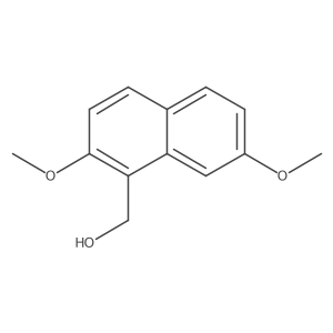 (2,7-Dimethoxynaphthalen-1-yl)methanol Structure