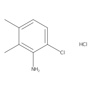 6-Chloro-2,3-dimethylaniline hydrochloride结构式