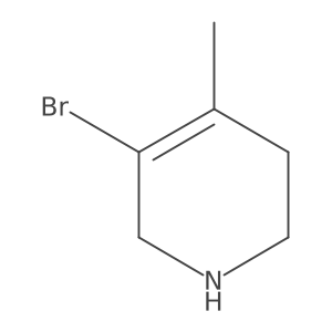 5-Bromo-4-methyl-1,2,3,6-tetrahydropyridine Structure