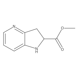 methyl 1H,2H,3H-pyrrolo[3,2-b]pyridine-2-carboxylate Structure