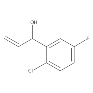 1-(2-Chloro-5-fluorophenyl)prop-2-en-1-ol Structure