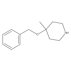 4-(Benzyloxy)-4-methylpiperidine结构式