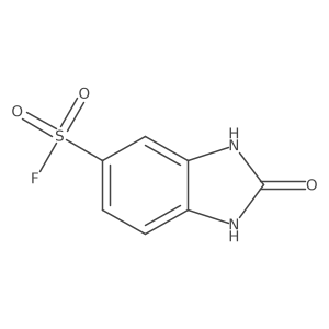 2-Oxo-1,3-dihydrobenzimidazole-5-sulfonyl fluoride结构式