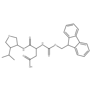3-({[(9H-fluoren-9-yl)methoxy]carbonyl}amino)-3-{[4-(propan-2-yl)oxolan-3-yl]carbamoyl}propanoic acid Structure