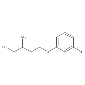 (2R)-2-amino-4-(3-fluorophenoxy)butan-1-ol Structure