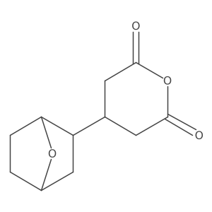 4-{7-Oxabicyclo[2.2.1]heptan-2-yl}oxane-2,6-dione结构式