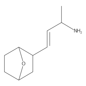 4-{7-Oxabicyclo[2.2.1]heptan-2-yl}but-3-en-2-amine Structure