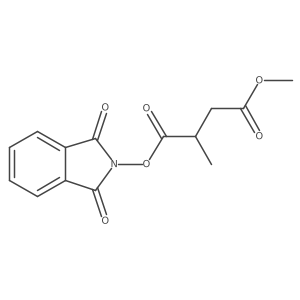 1,3-dioxo-2,3-dihydro-1H-isoindol-2-yl 1-methyl 3-methylbutanedioate结构式