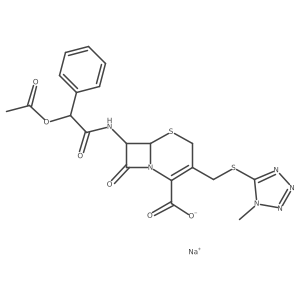Cefamandole Impurity C Sodium Salt Structure